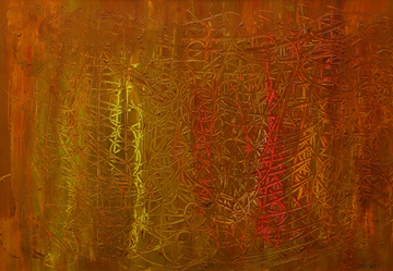 Abstract Oils and Acrylics 3. Nov 08 Abstracts: Celebration II small